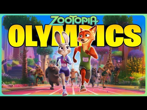 Zootopia Olympics ⚡️ Brain Break for Kids ⚡️ Inspired by Zootopia 2