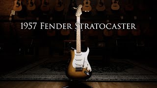 Video thumbnail for 1957 Fender Stratocaster Refin by Emerald City Guitars