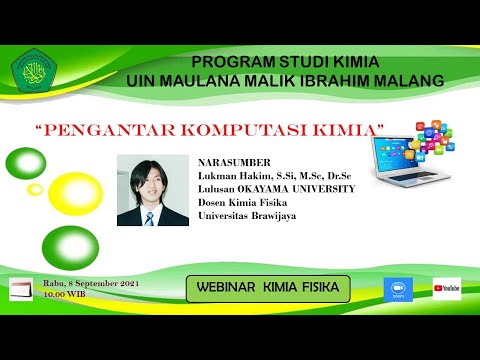 Webinar Pengantar Komputasi Kimia
