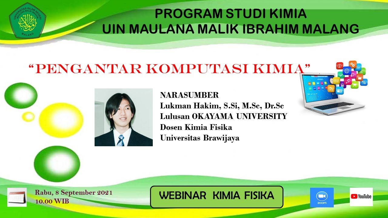 Webinar Pengantar Komputasi Kimia