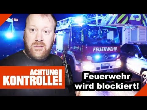PLATZ DA! 🚨🚨 Fahrzeuge BLOCKIEREN Rettungswege! | Kabel Eins | Achtung Kontrolle