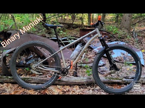 Binary Maniak Ep.1: My Single Speed Titanium hardtail Bike check