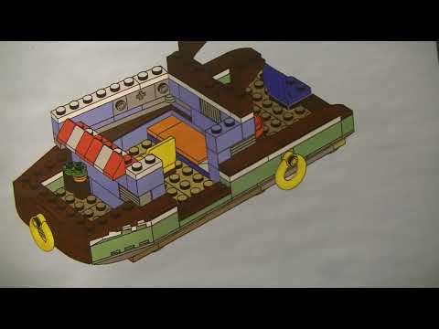 MongoTV_8342 - PLAYING WITH LEGO - Part 98 - LEGO Creator 31093 - 3 in 1 - House Boat