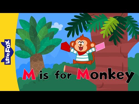 M is for Monkey! | Phonics for Kindergarten | Alphabet Sounds and Songs | Learn English Letters
