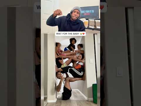 Dad Held Up The Entire Family… Then The Baby Climbed To The Top 😭❤️👶