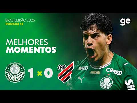 Gols e lances de Palmeiras x Athletico Paranaense
