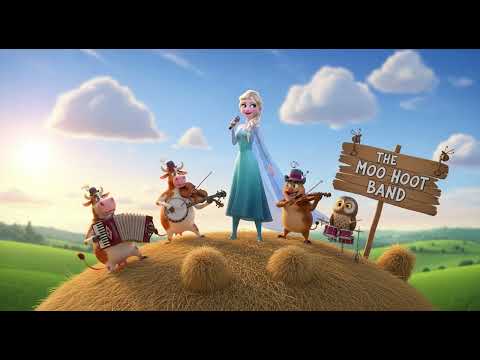 Elsa and The Moo Hoot Band on Haystack Hill — A Farmyard Music Adventure 🐄🦉🎶🌾