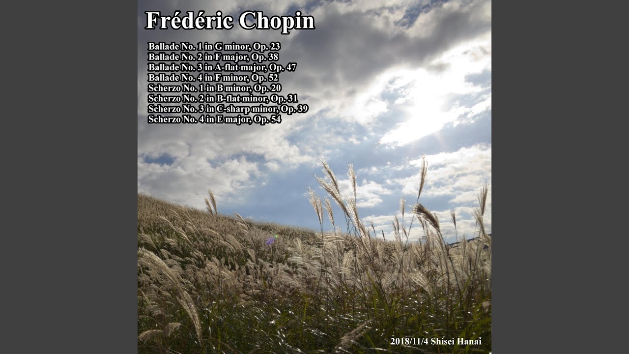 Chopin Ballade No. 1 in G Minor, Op. 23