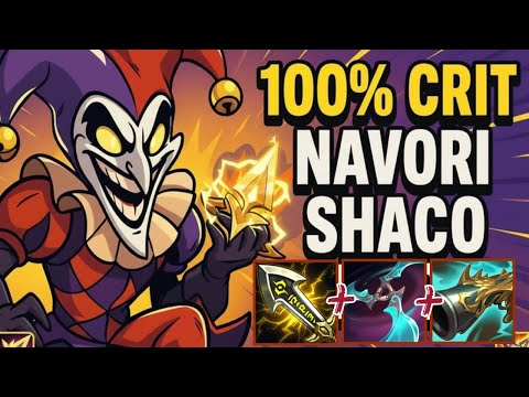 Full Crit Navori Shaco - 21 Kills Season 15 Rank [League of Legends] Full Gameplay - Infernal Shaco