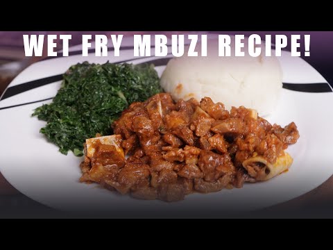 Wet Fry Mbuzi Recipe // Easy, Fast & Delicious!!!