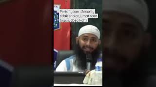 Download lagu Is it a sin for security guards not to pray Friday prayers while on duty? Ustadz Syafiq Riza Basa... mp3