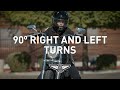 How To Turn a Motorcycle from a Stop | Right & Left Turns | Harley-Davidson Riding Academy