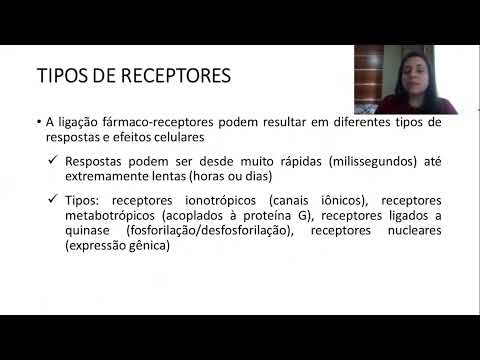 Curso Farmacologia - Aula 3 - Farmacodinâmica