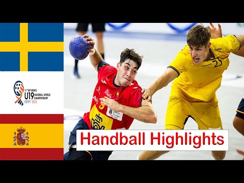 Sweden Vs Spain Semi Final Men's Youth U19 World Championship 2025