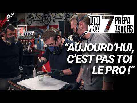 Prépa Z900RS : Selle et covering carbone (Étape 7) - Tuto Méca