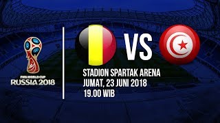 Jadwal Live Trans TV Pertandingan Piala Dunia 2018: Belgia Vs Tunisia Pukul 19.00 WIB