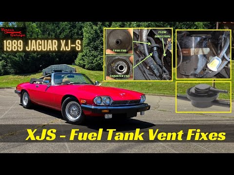 Jaguar XJS Fuel Tank Vent Issues - EVERYTHING you need to know to fix! Coupe, Cab, H&E, Conv, etc.