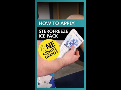 How to use the Sterofreeze Instant Ice Pack | One Minute Demos | YouTube Shorts