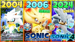 A HISTÓRIA do SILVER! O Ouriço do FUTURO Injustiçado (2004 - 2024 Evolução) 2006, Forces, Filme