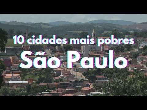 🐀 AS 10 CIDADES MAIS POBRES de SÃO PAULO: O Lado Esquecido do Estado Mais Rico do Brasil 2026