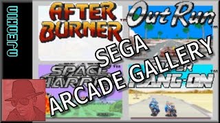 After Burner - SEGA Arcade Gallery - on the Game Boy Advance (GBA) - with Commentary !!