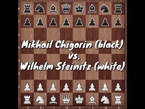 The Classic King Hunt || Wilhelm Steinitz - Mikhail Chigorin || World Championship Rematch (1892)