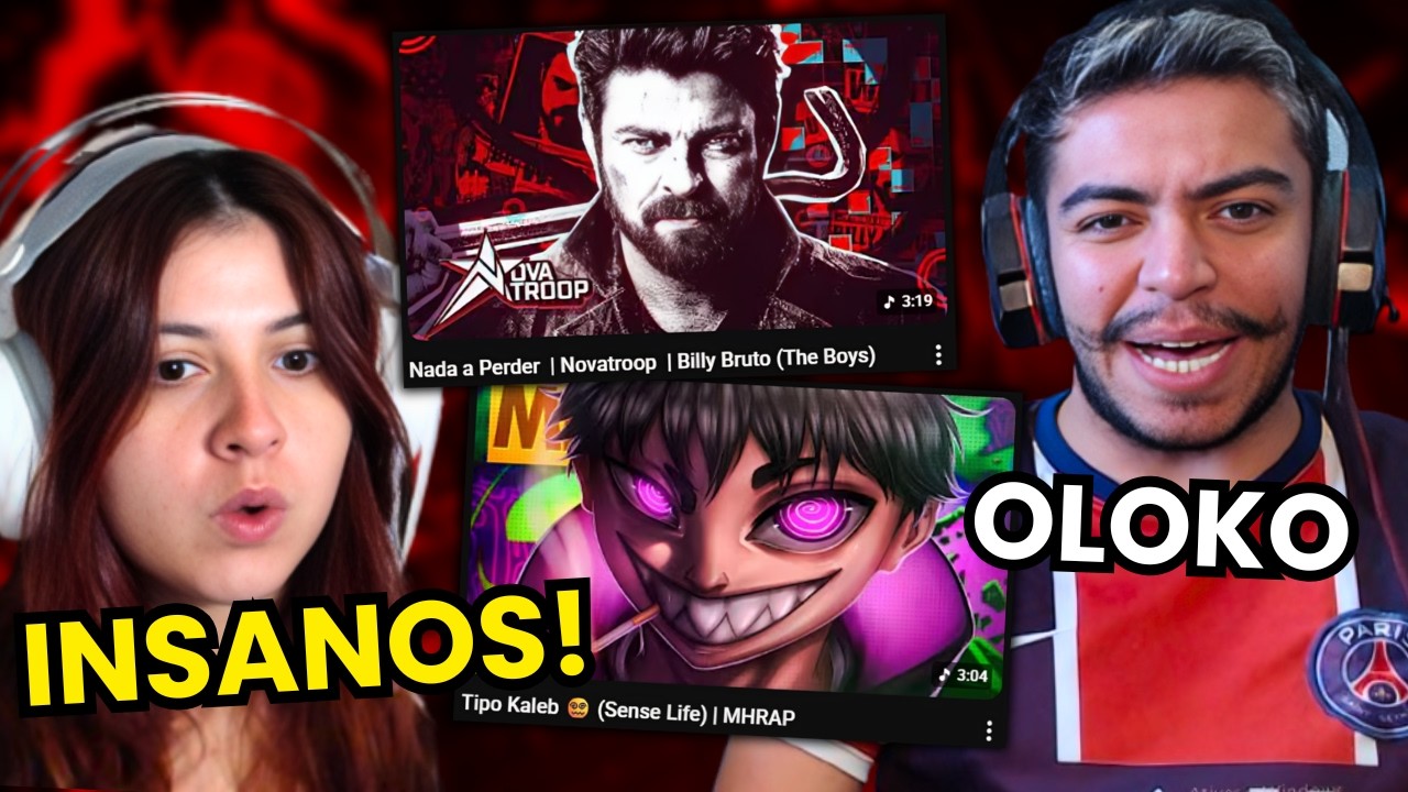 2 em 1 Tipo Kaleb 😵‍💫 (Sense Life) | MHRAP e Nada a Perder | Novatroop | Billy Bruto (The Boys)react