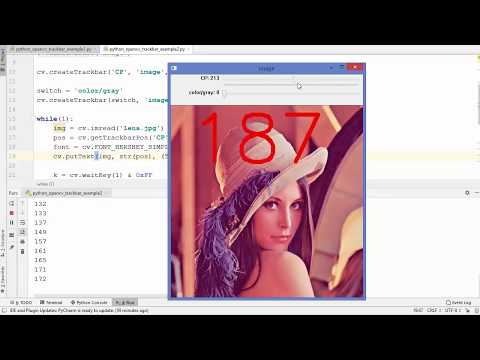 OpenCV Python Tutorial For Beginners 12 How to Bind Trackbar To OpenCV Windows