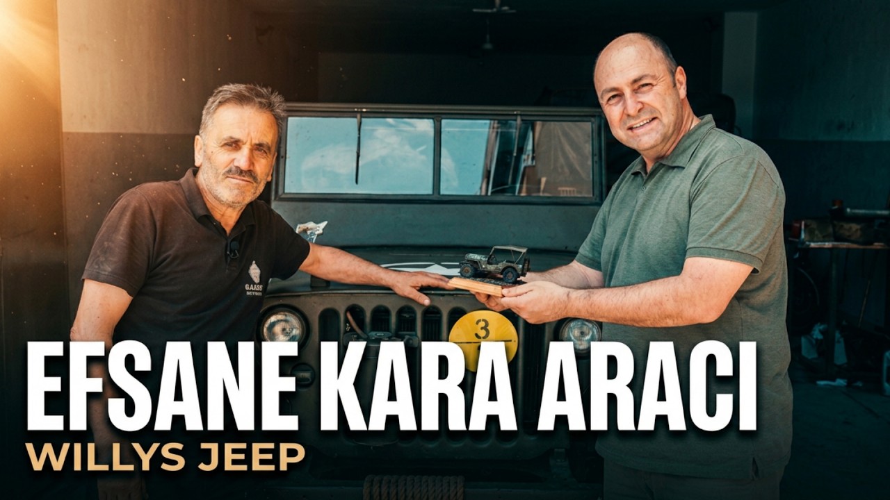 Maketten gerçeğe efsane askeri kara aracı Willys Jeep