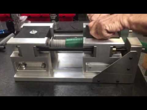 Barbed Fitting Assembly Tool Installs Hydraulic Hose