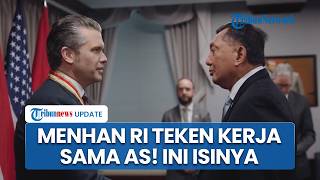 Menhan RI Bertemu Menteri Perang AS di Pentagon, Teken Kerja Sama Kemitraan Baru, Ini Isinya