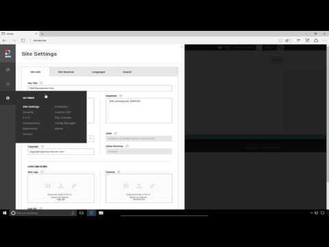 DNN9 Series Video 6 - Site Settings Details