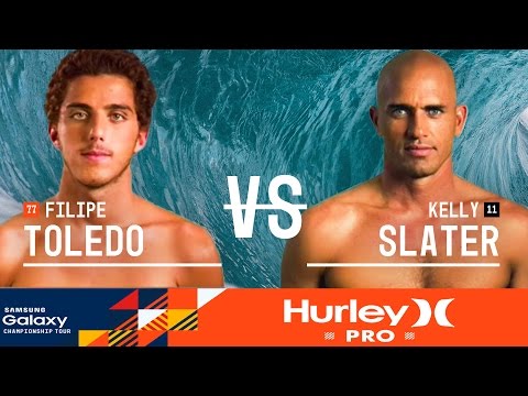 Filipe Toledo vs. Kelly Slater - Hurley Pro at Trestles 2016 Quarterfinals