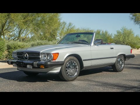 1989 Mercedes-Benz 560 SL Walk-around Video