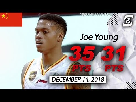 Joe Young Spin Cycles defenders and Drops 35 pts and 31 Points in China
