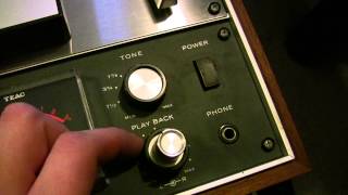 Video thumbnail for TEAC A-2050 Reel-to-Reel Tape Player by cbehr91