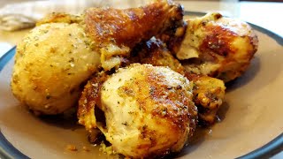 Crispy Garlic Parmesan Chicken Drumsticks! NINJA FOODI Chicken Recipe