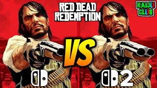 BETTER ON SWITCH 2? Red Dead Redemption Nintendo Switch 1 VS Switch 2 Gameplay Comparison