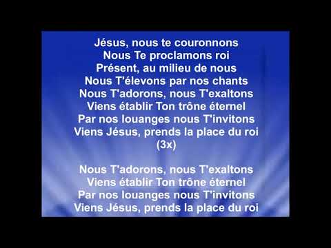 JÉSUS NOUS TE COURONNONS - Jeunesse en Mission