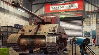 Found a Tank Buried in my Back Yard - Tank Mechanic Simulator