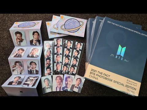 BTS 2021 The Fact Photobook Special Edition (China) Unboxing