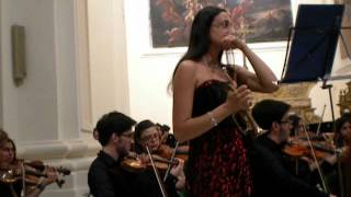 Tromba solista Roberta d'Agostino Concerto in Re Maggiore di G. Torelli (seconda parte)