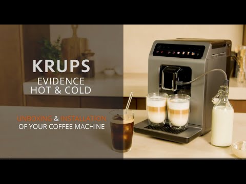 KRUPS EVIDENCE HOT & COLD - Unboxing your new KRUPS coffee machine