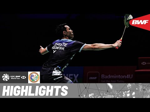Jonatan Christie vs Loh Kean Yew | Powerful smashes and great rallies