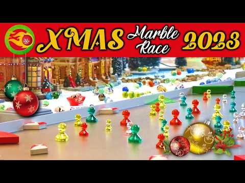 Christmas Marble Race 2023 ❄️ with Marble League teams! 🎅