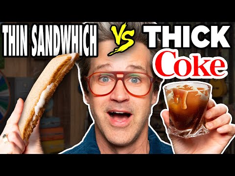 Thin Foods vs. Thick Drinks (Taste Test)