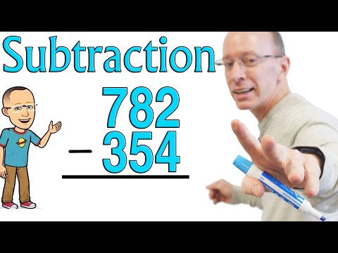 3 Digit Subtraction with Regrouping - How to subtract 3-digit number