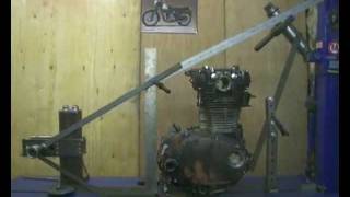 preview picture of video 'Building A Yamaha XS650 Custom Chopper Bobber Hardtail Frame - Part 1 of 2'