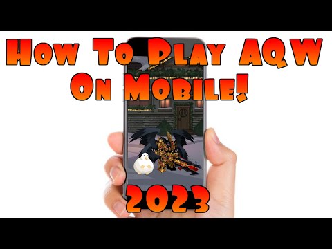 How To Play AQW On Mobile In 2023! Works NOW On Android & IOS!
