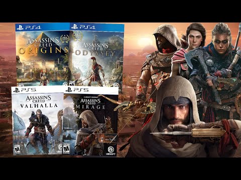 Ranking EVERY Modern Assassins Creed Game (Origins, Odyssey, Valhalla, Mirage)